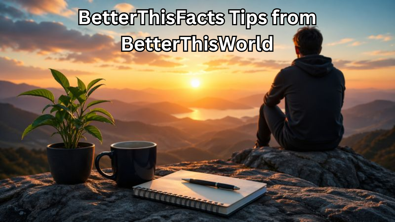 BetterThisFacts Tips from BetterThisWorld: Practical Strategies to Improve Your Life