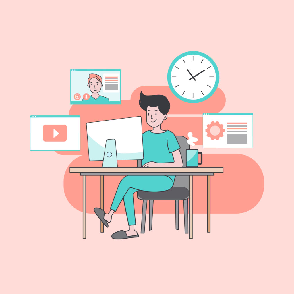 Tips for Staying Productive While Working Online
