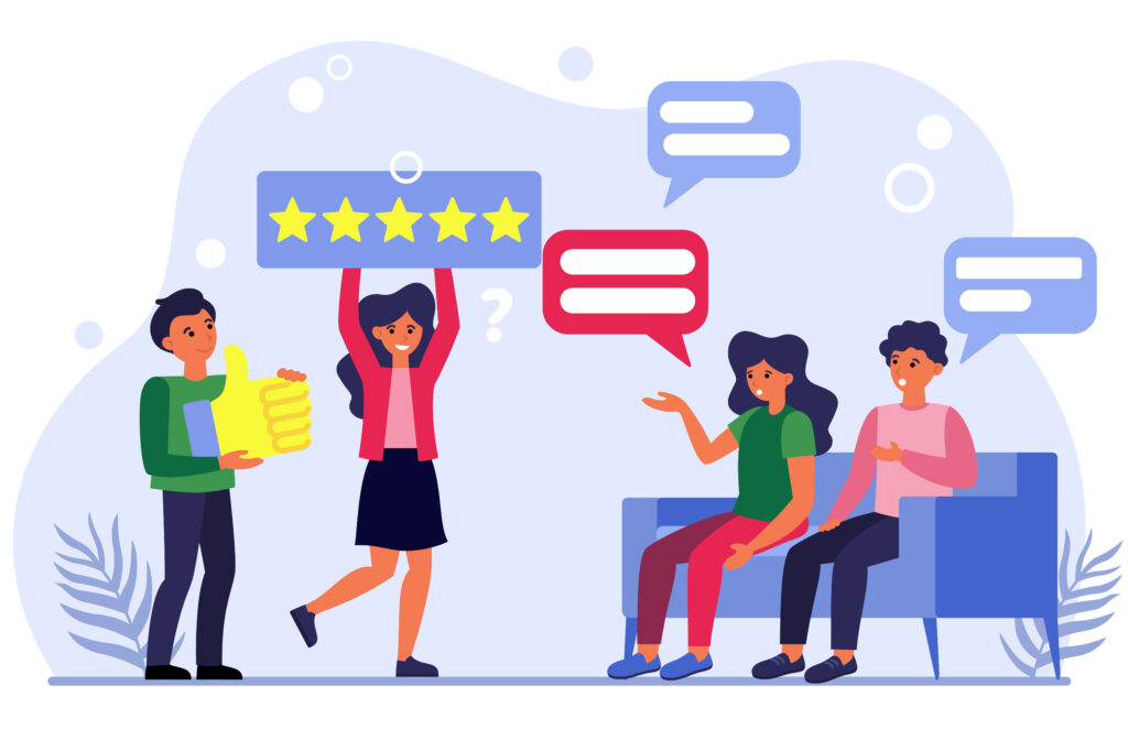 The Importance of Reviews and Recommendations